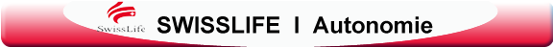 Bannière Swiss Life compagnie d'assurance en mutuelle santé produit Autonomie